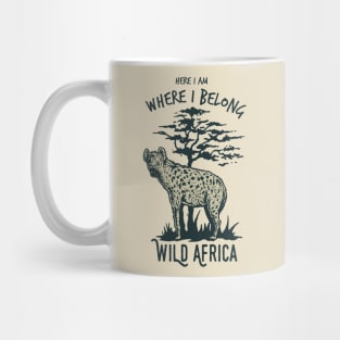 Wild Africa - Hyena Mug